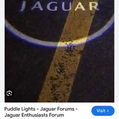 puddle light Jaguar
