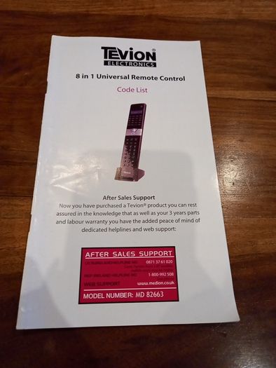 universal remote control