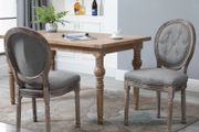 Sold as set of 4 rustic dining chairs