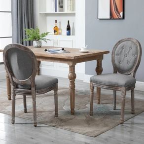 Sold as set of 4 rustic dining chairs