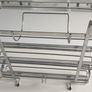 Kitchen roll, cling film, tin foil dispenser stainless steel Image 3