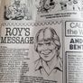 vintage comic Roy of the Rovers 1984 Image 4