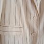Creamy/White Striped Jacket Image 2