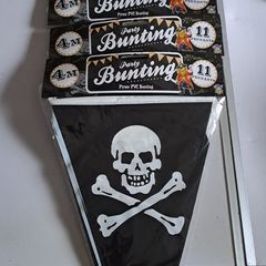 Pirate Party Bunting Bundle New 6 Packs