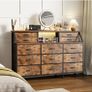Dresser for Bedroom with 13 Drawers, 55 inch Wide Chest of Drawers Image 9