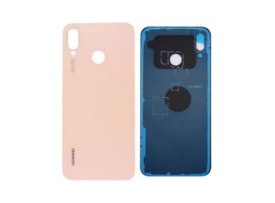For Huawei P20 Lite Rear Battery Cover Back Glass Housing Panel Case Pink New - FHT038HBK