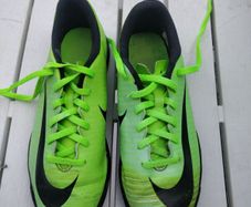 Children's Astro Turf Nike Mercurials, size 5.5.