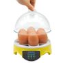 7 Eggs Automatic Incubator Plastic Digital Chicken Temperature Control Image 3