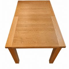 Oak Table, Extendable 5ftx3ft