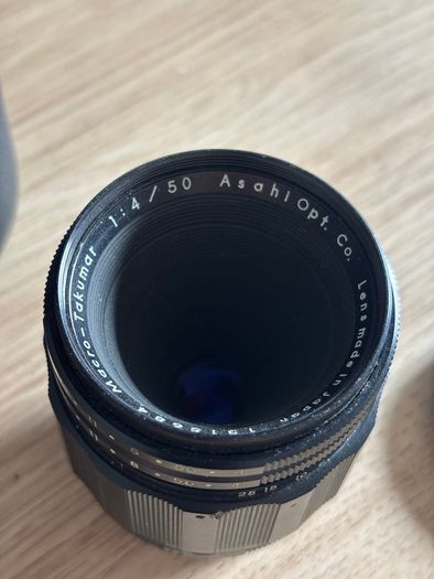Asahi Pentax Macro Takumar 50mm f4 1 1 Early Version M42 Vintage Macro Lens  Serial 1315684