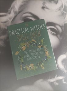 Witches spell cards deck