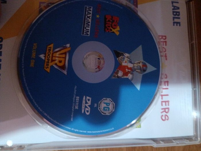 FOR SALE Vintage Saban VR Troopers Volume One PAL Region 2 DVD
