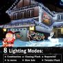 Christmas Icicle Fairy Lights 96Leds 4M Image 2