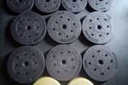 50kg Large Weights Plates GYM Bundle Joblot - Like New - Collect / Deliver