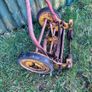 Vintage push lawnmower Image 8