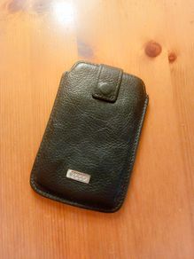 Leather phone case