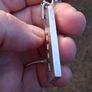 Sterling Silver Ingot Pendant Set(42 grams) Image 3