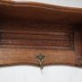 Antique French Oak Coat Hanger Image 3