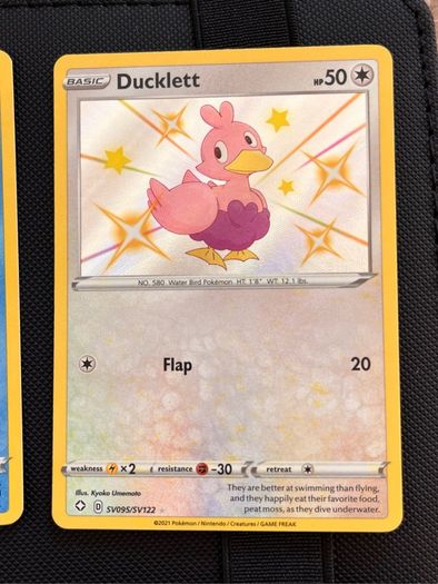 Pokemon Shiny Vault Set 7 Cards Charmander Riolu Ralts Sobble Shining Fates SV122 NM