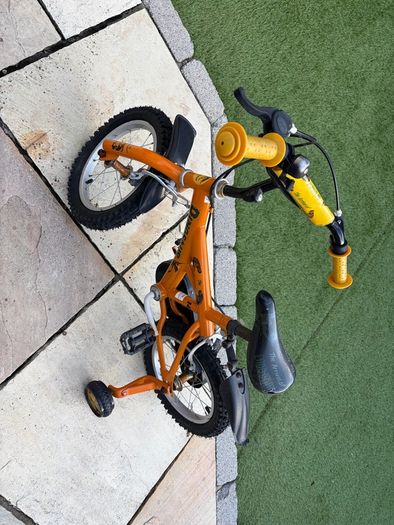 14- Inch Kids Bike for 3-5 Years Old Orange