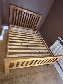 Double size bed frame