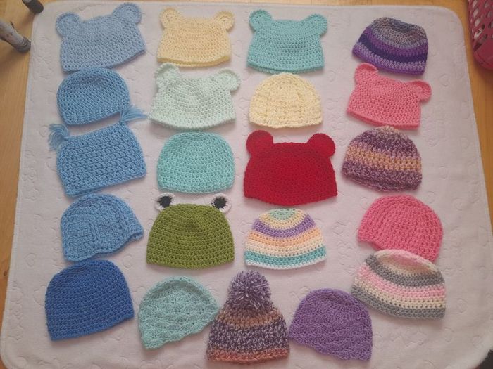 Newborn baby hats