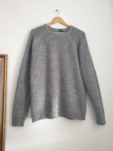 Theory Wool Blend Knitted Jumper Size Large