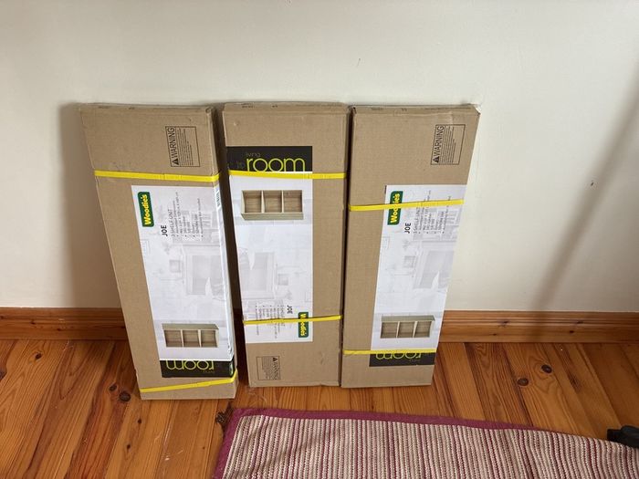 3 Shelf Units