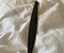 Bracelet leather and beaded