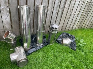 Twin Wall Stainless Steel Chimney