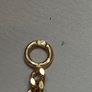 Vintage French 18ct Solid Gold Curb Chain Necklace 750 Eagle Hallmark 7g Image 5