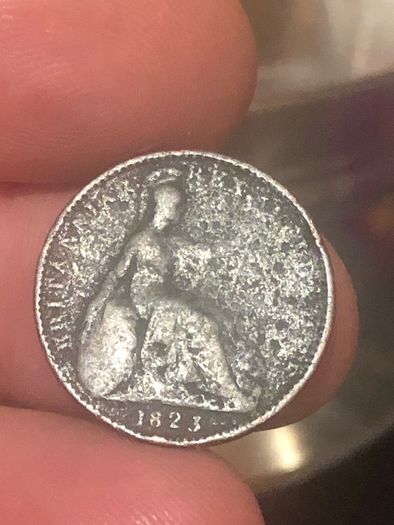 1823 Farthing George IV