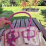 Newbridge Silver Leather Bag with Matching Keychain Image 9