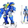 Turion Super Dinosaur Power Mini Force Shapeshifting Dinosaur Transforming Robot Image 4