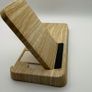 4 in 1 Wooden Wireless Charging Station with Digital Clock Image 7