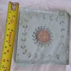 Half penny 1917 coaster