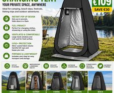 Shower Tent Extra Tall