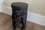 Antique African Tribal Elephant Stool