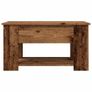 Coffee Table Old Wood 79x49x41 cm Engineered Wood Image 3