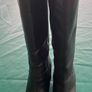 Clarks Black Leather Boots Knee High.  Ladies Size Uk 6.5  / Eu 40  In excellent lightly used Condition. Image 4