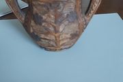 Ex film prop, handcarved hardwood vase