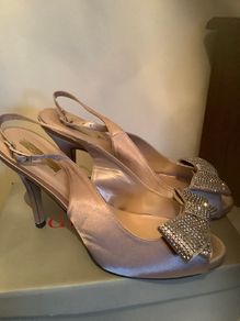 Nude / Champagne Slingback Shoes