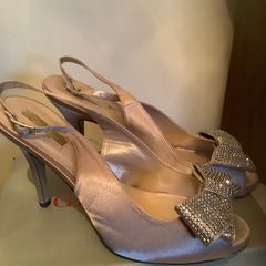 Nude / Champagne Slingback Shoes