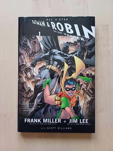 All Star Batman & Robin DC Comics Frank Miller Graphic Novel Hardback 2008