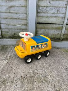 Vintage kids fisher price bus