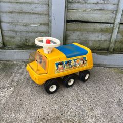 Vintage kids fisher price bus
