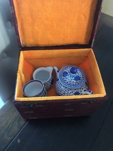 China Tea Set Boxed