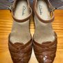 Clarks Ladies Tan Leather Sandals UK4.5 EUR37.5 Image 6