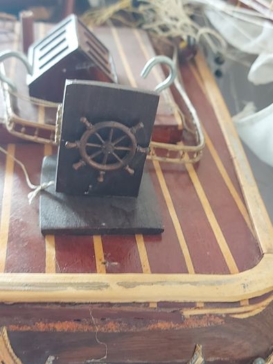 Large Timber  crafted model of the Cutty Sark, A speedy Clipper Sailboat that transported TEA in the late 19thy century