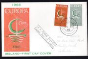 1966 Ireland Europa (CEPT) Commemorative Stamp Illustrated "Oriel" First Day Cover